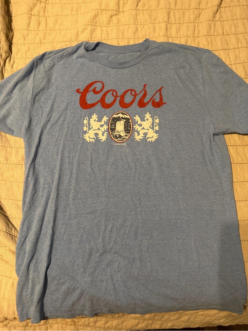 Sonoma Light Blue Coors Graphic Short Sleeve Tee